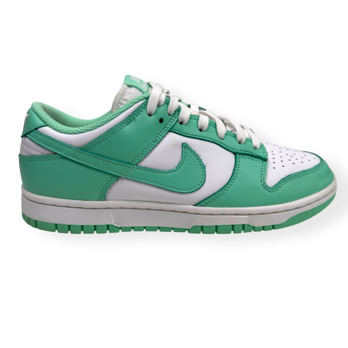 NIKE DUNK LOW TOP SNEAKER GREEN GLOW UK6.5 | UK 6.5, Green