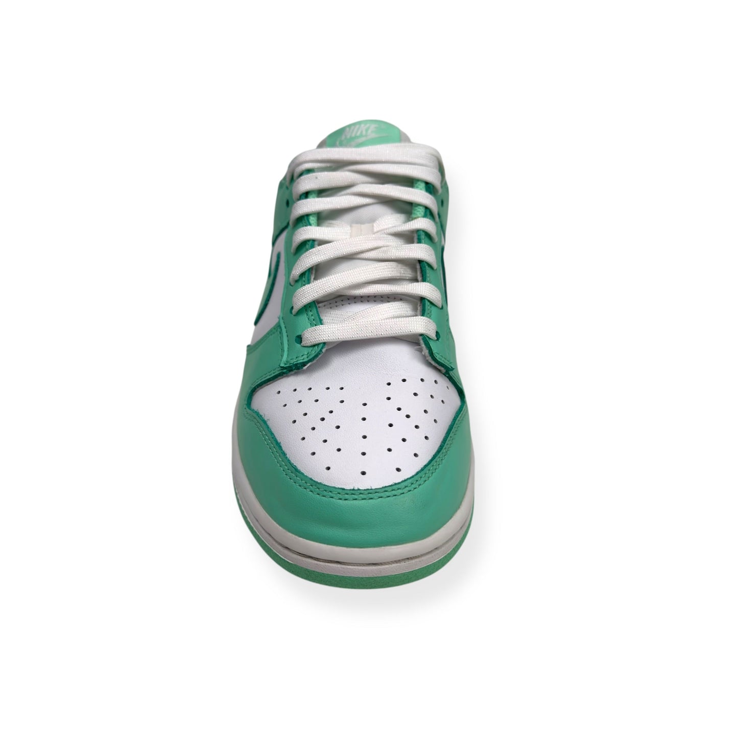 NIKE DUNK LOW TOP SNEAKER GREEN GLOW UK6.5 | UK 6.5, Green