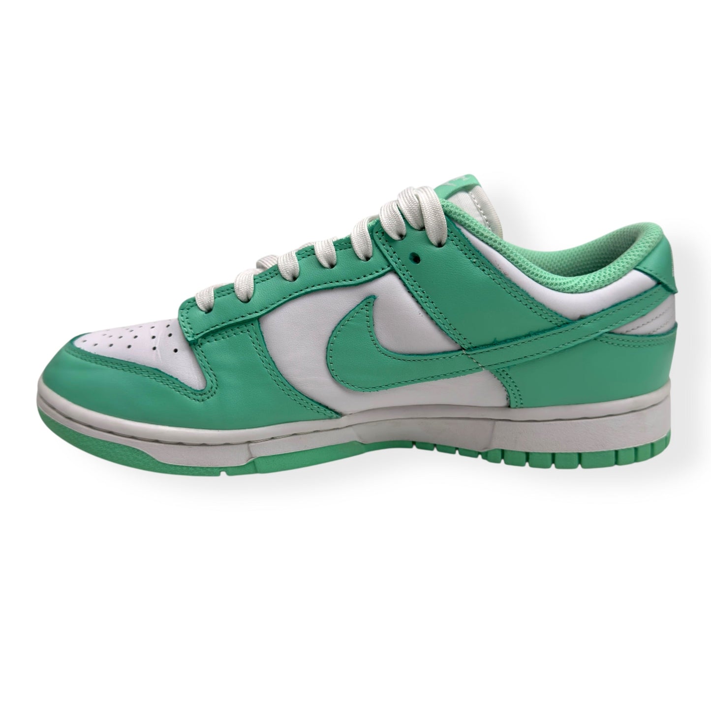 NIKE DUNK LOW TOP SNEAKER GREEN GLOW UK6.5 | UK 6.5, Green