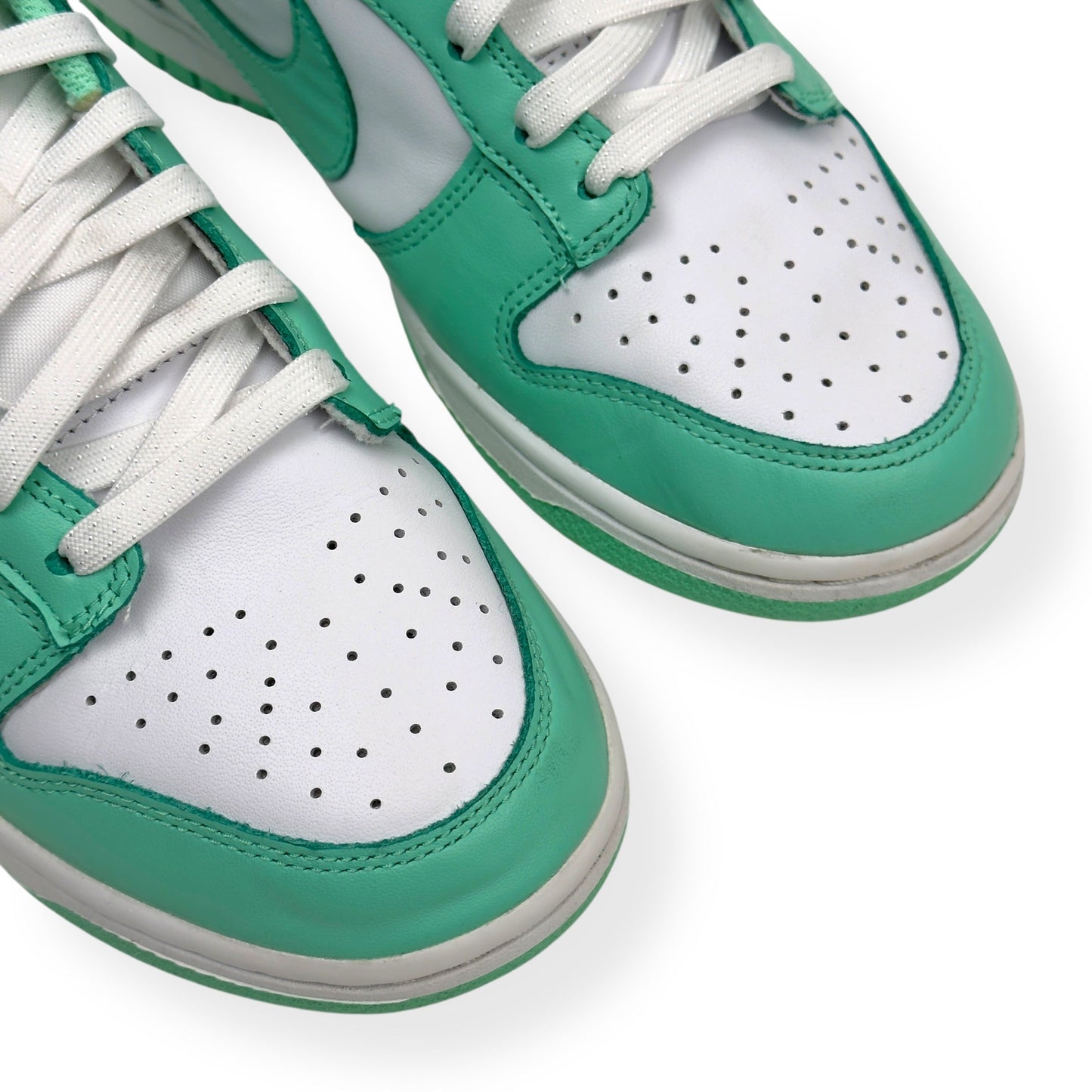 NIKE DUNK LOW TOP SNEAKER GREEN GLOW UK6.5 | UK 6.5, Green