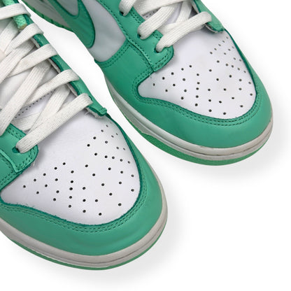 NIKE DUNK LOW TOP SNEAKER GREEN GLOW UK6.5 | UK 6.5, Green