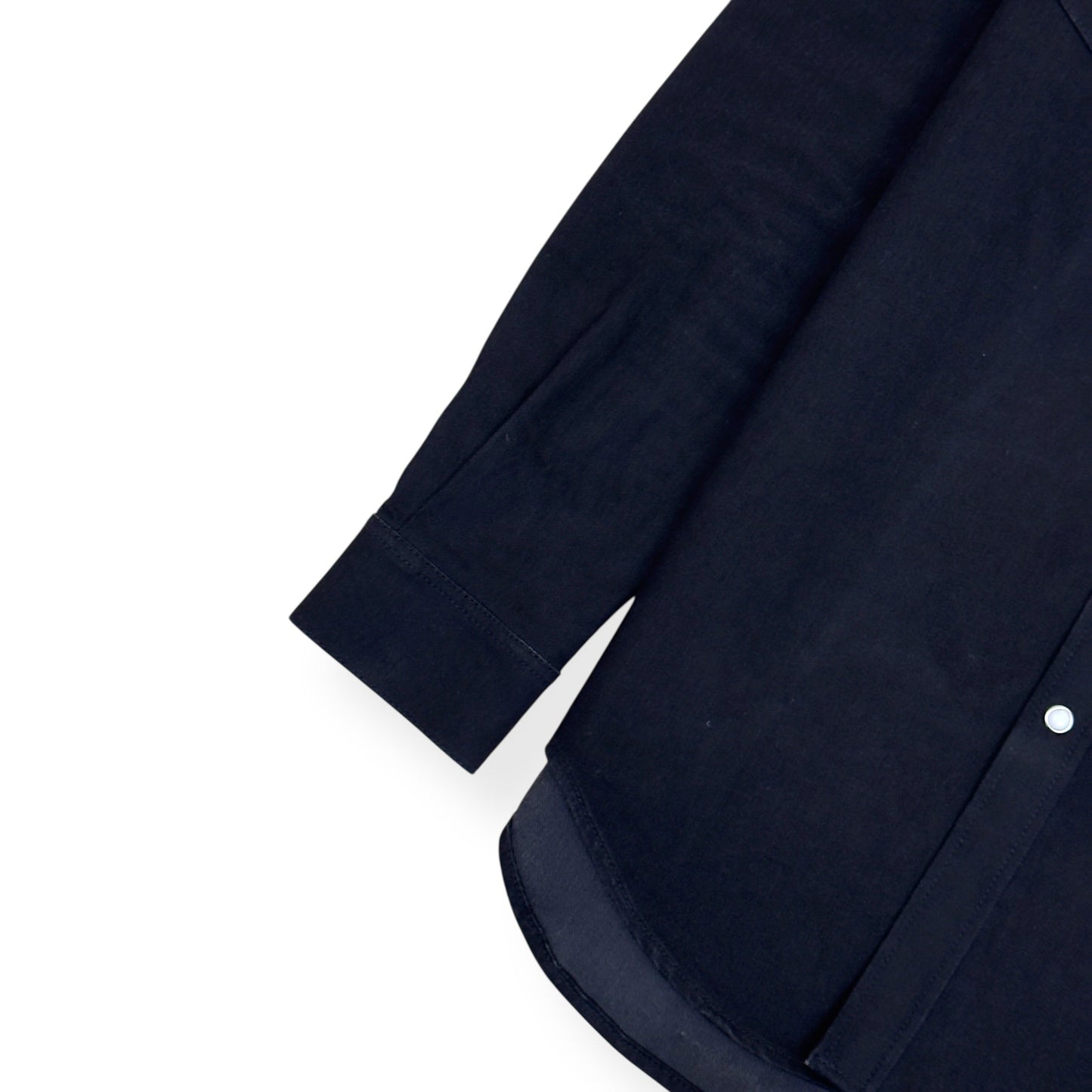 GIVENCHY STAR EMBROIDERED DENIM SHIRT BLACK / WHITE S | Small, Multicoloured