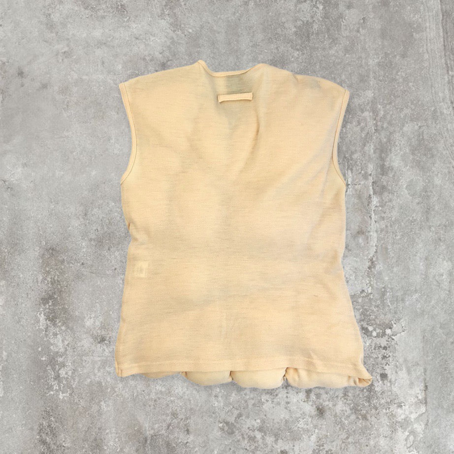Archive Jean Paul Gaultier Bondage Style Puffer Top | Default Title, Cream