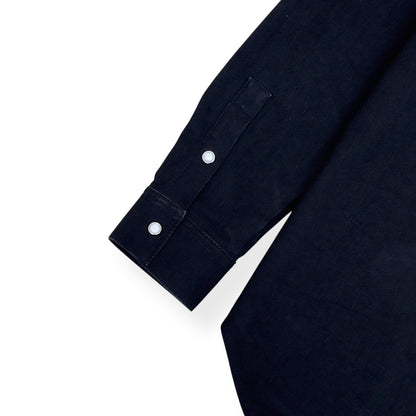 GIVENCHY STAR EMBROIDERED DENIM SHIRT BLACK / WHITE S | Small, Multicoloured