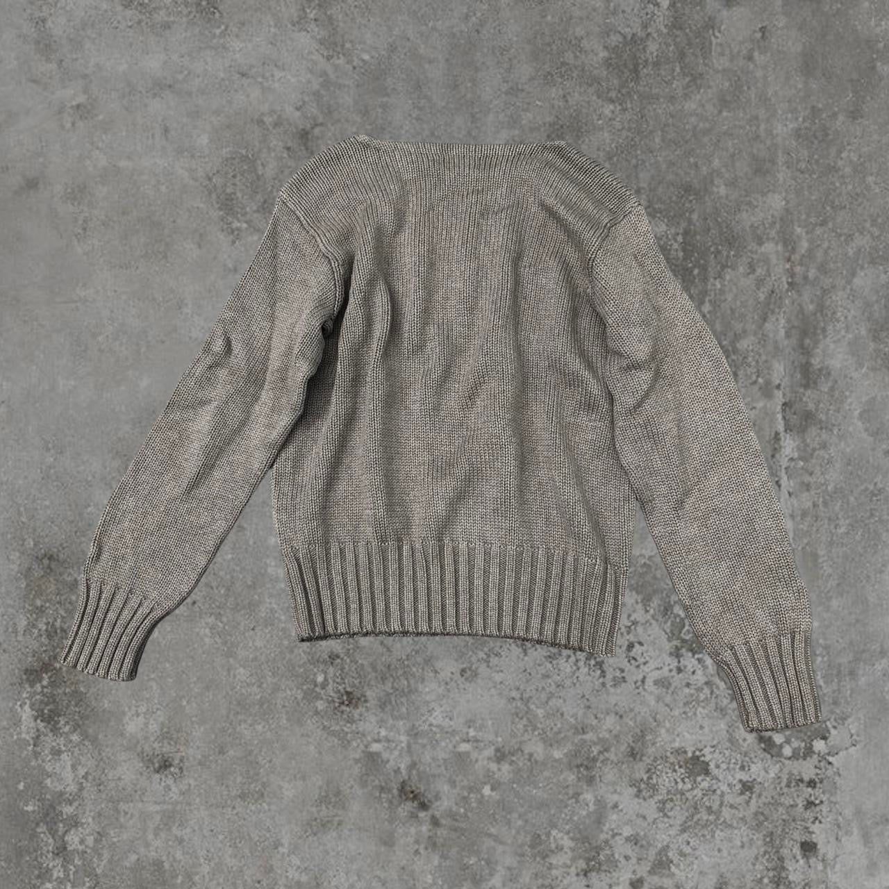 Chunky Knit Jumper / Sweater by Polo Ralph Lauren | Default Title, Grey