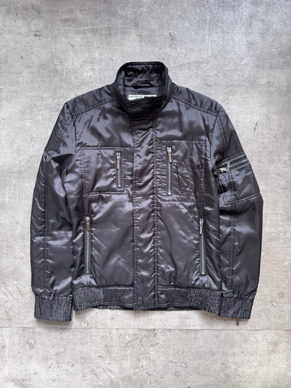 Katharine Hamnett Japanese Made Utlity Blouson | Medium, Black
