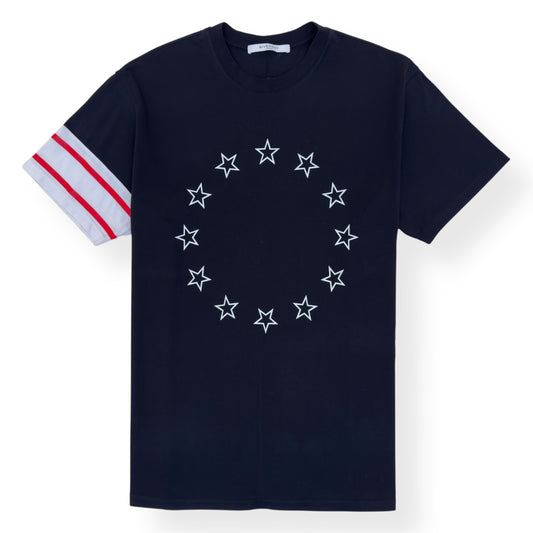 GIVENCHY PARIS CUBAN FIT STARTS T-SHIRT BLACK M | Medium, Black