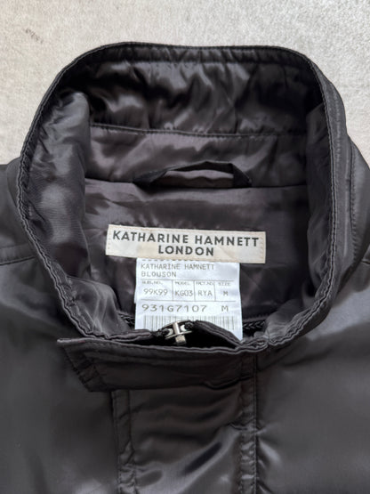 Katharine Hamnett Japanese Made Utlity Blouson | Medium, Black