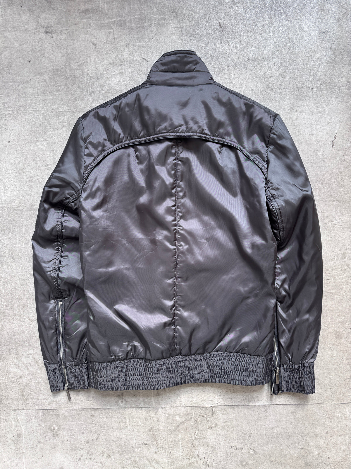 Katharine Hamnett Japanese Made Utlity Blouson | Medium, Black