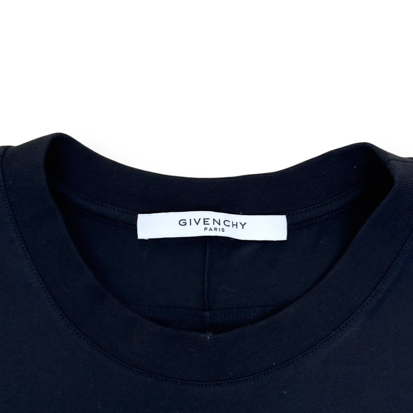 GIVENCHY PARIS CUBAN FIT STARTS T-SHIRT BLACK M | Medium, Black