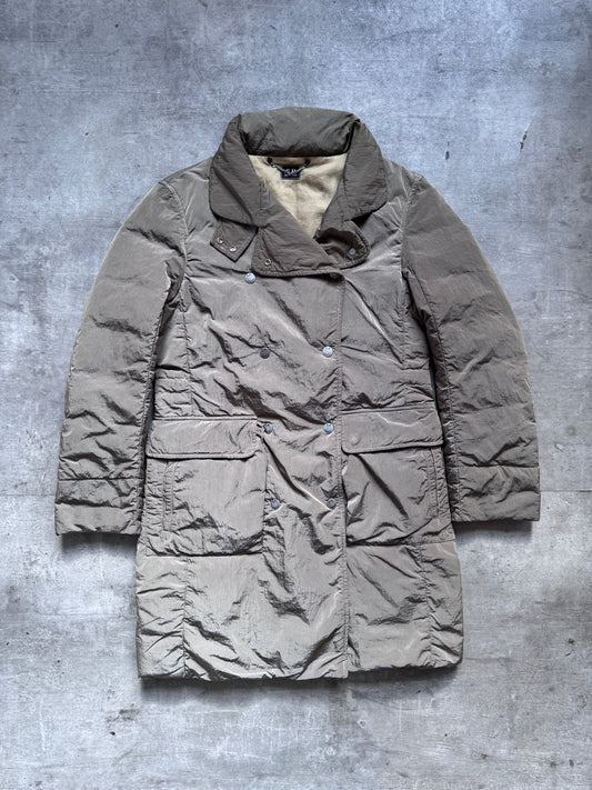 A/W C.P. Company Goose Down D-Breasted Nylon Jacket | Medium, Multicoloured