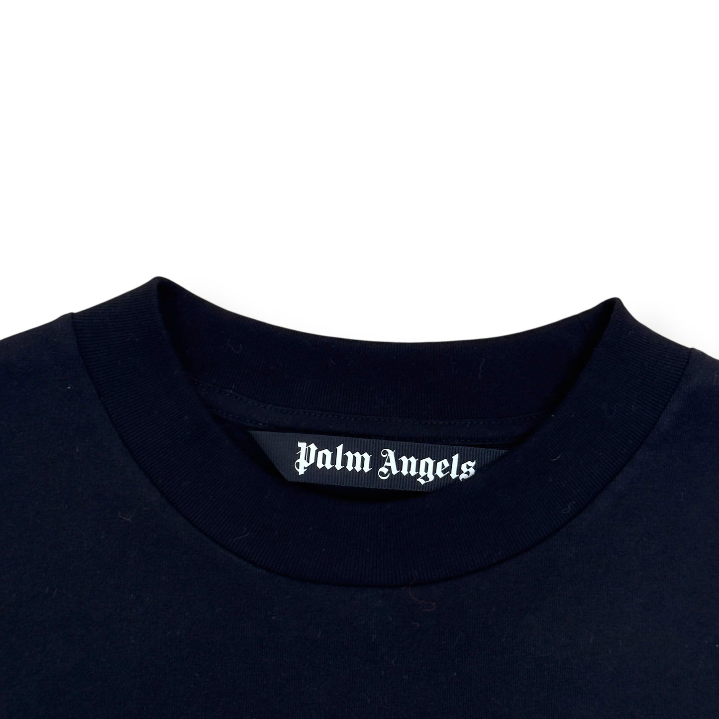 PALM ANGELS FLAMING HEART T-SHIRT BLACK L | Large, Black
