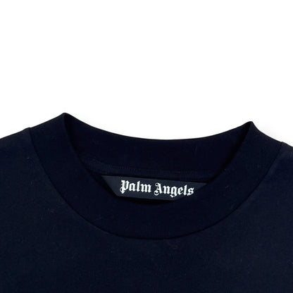 PALM ANGELS FLAMING HEART T-SHIRT BLACK L | Large, Black