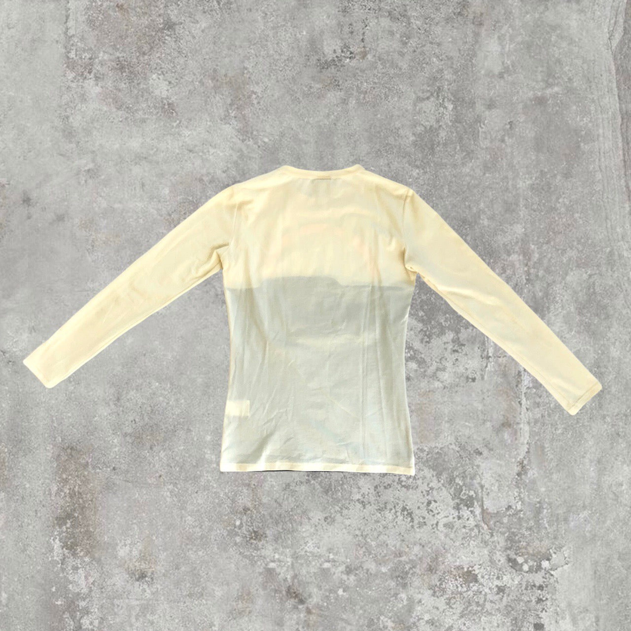 Jean Paul Gaultier JPG Mesh Top - JPG logo print | Default Title, Black/Beige