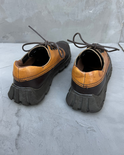 Miu Miu FW1999 Leather Trainers - EU 43 | UK 8.5, Brown