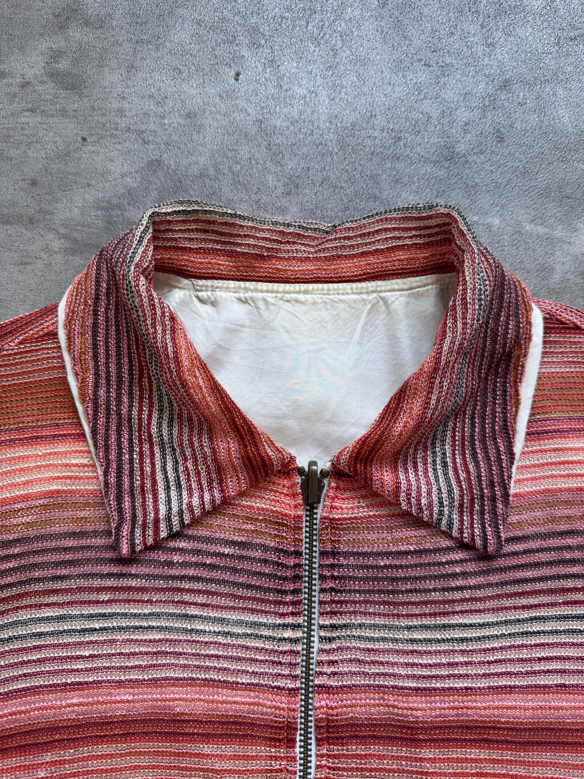 1990's Missoni Sport Woven Lined Overshirt | Extra Large, Multicoloured