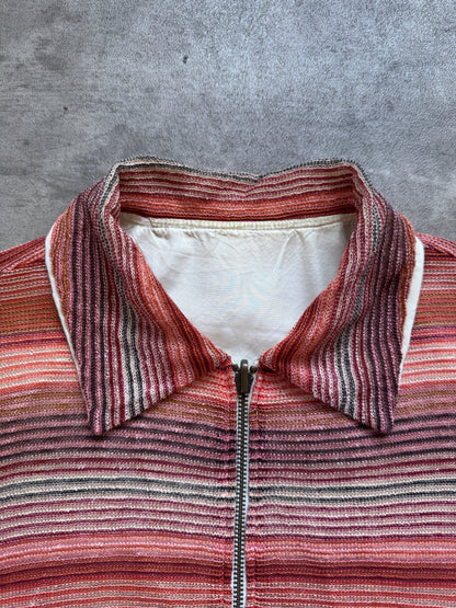 1990's Missoni Sport Woven Lined Overshirt | Extra Large, Multicoloured