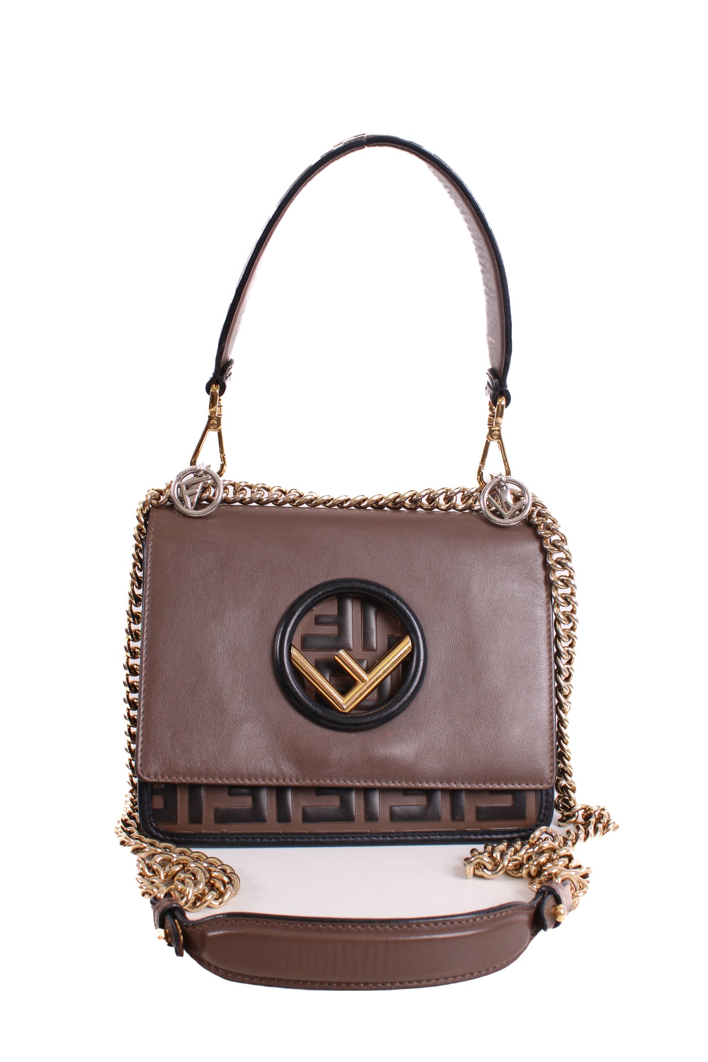 Fendi Canne Handbag Brown | O/S, Brown