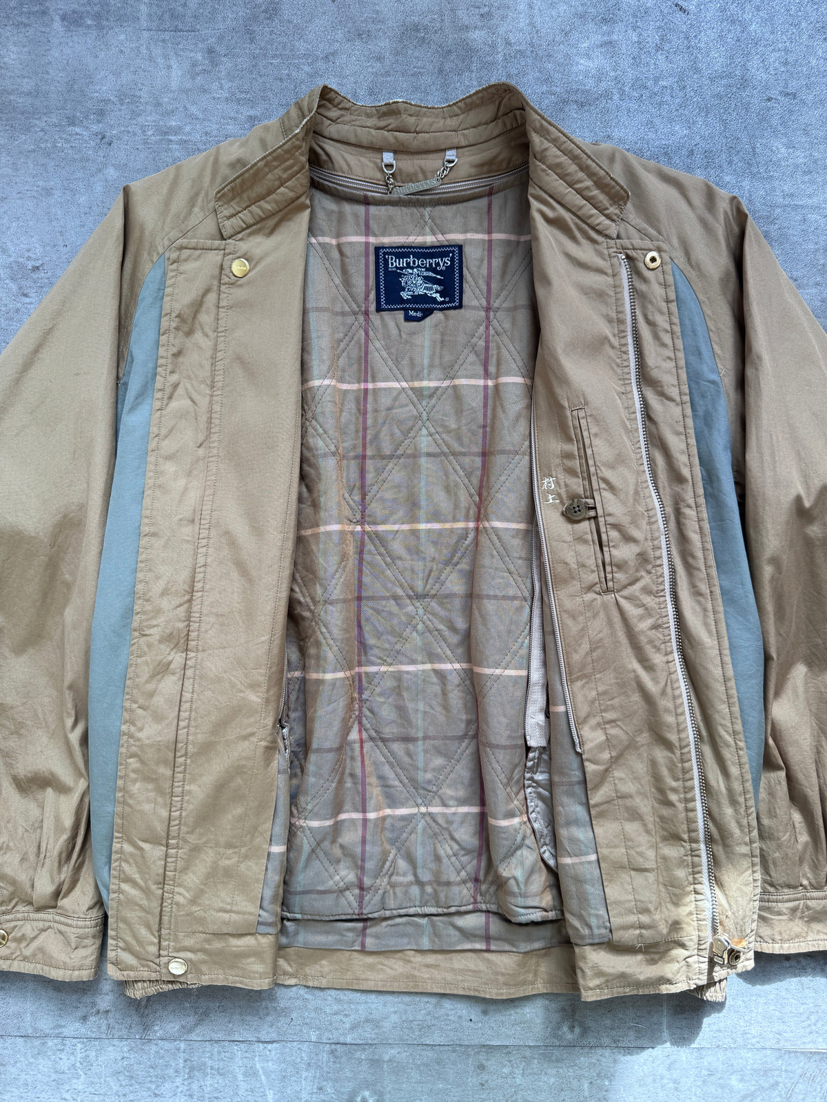 1990's Burberry Japan Panelled & Modular Work Blouson (Sold As Seen) | Medium, Multicoloured
