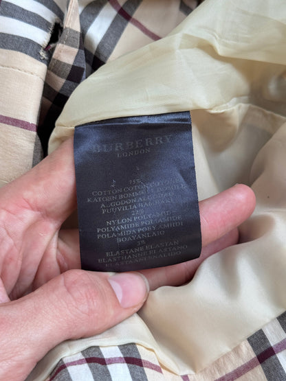 2000's Burberry Full Nova Check 3/4 Length Jacket | Medium, Checkered