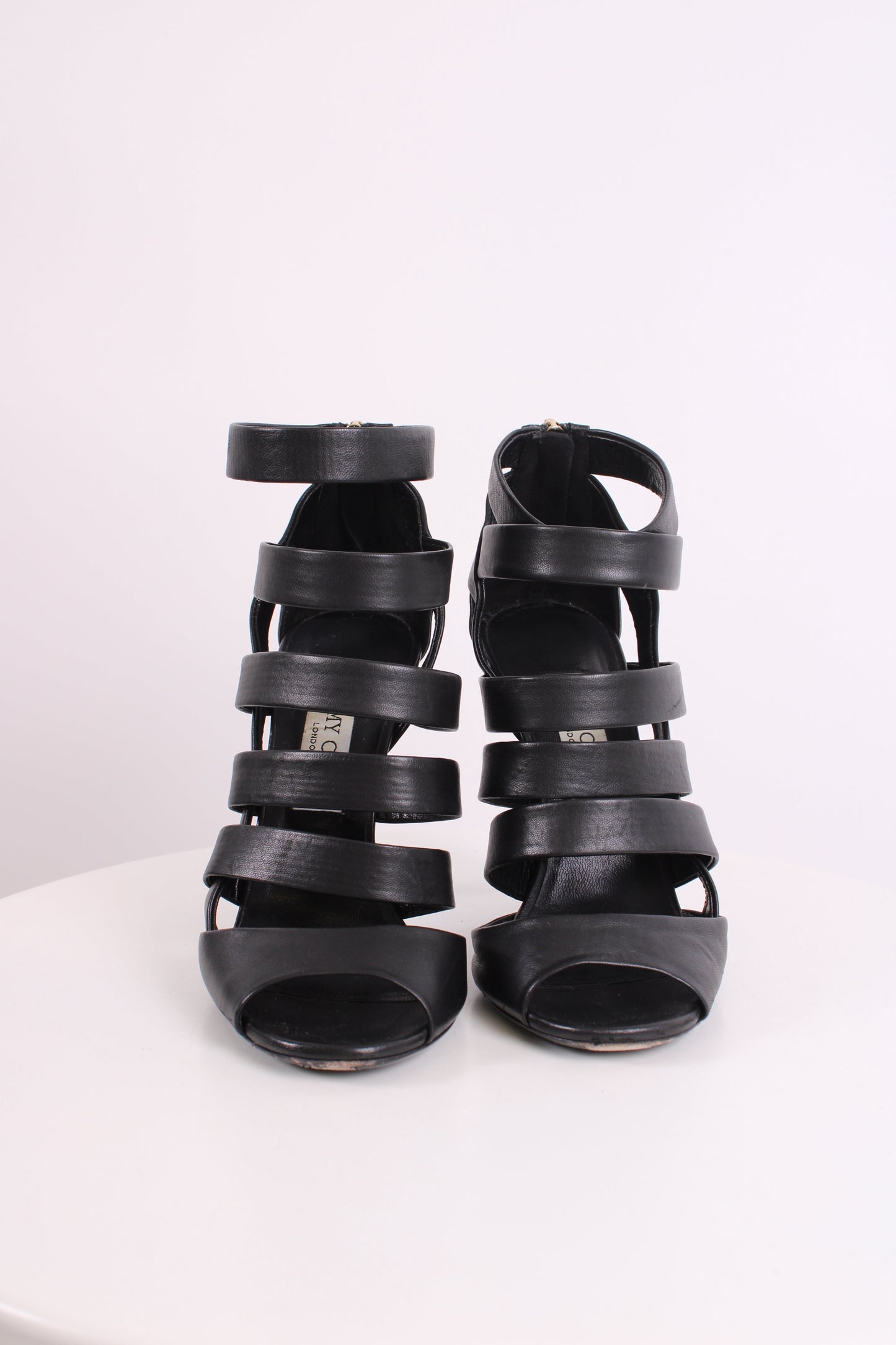 Jimmy Choo Heels Black 38.5 | O/S, Black