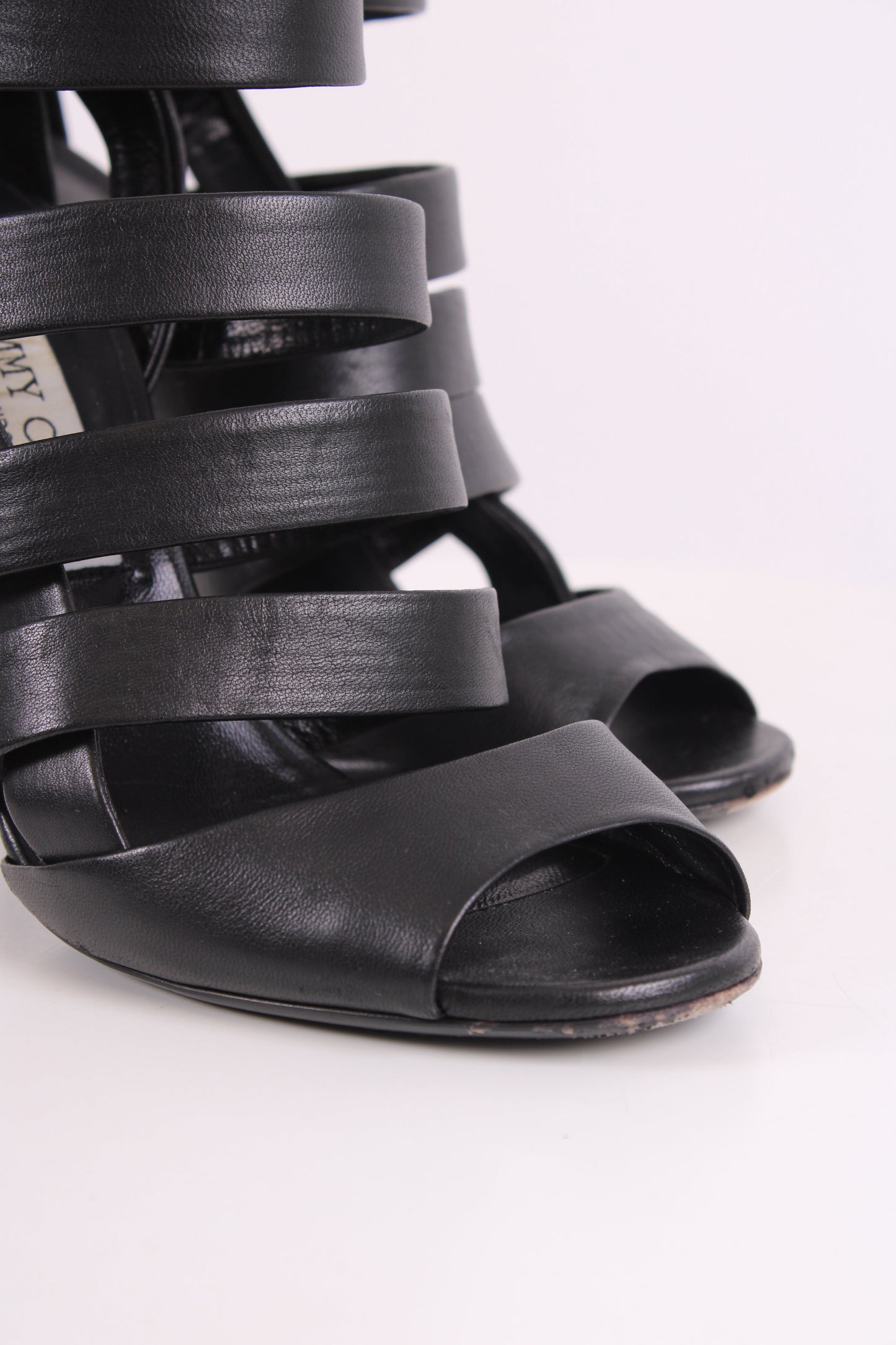 Jimmy Choo Heels Black 38.5 | O/S, Black