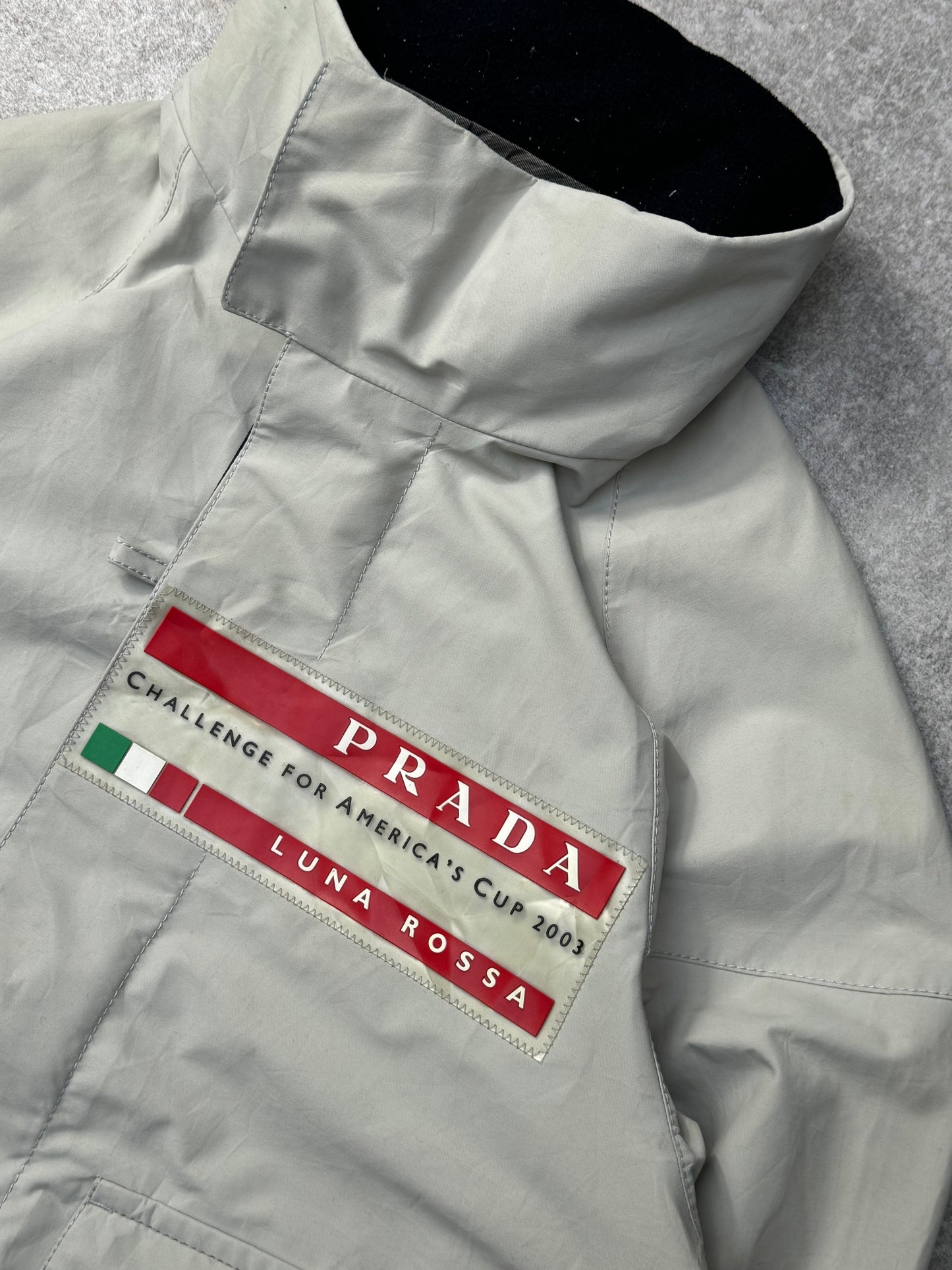 Prada Luna Rossa 2003 Challange Logo Technical Jacket