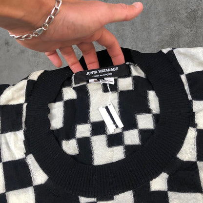 Junya Watanabe Comme Des Garcons Wool Check Jumper | Default Title, Multicoloured