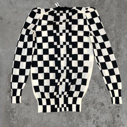 Junya Watanabe Comme Des Garcons Wool Check Jumper | Default Title, Multicoloured