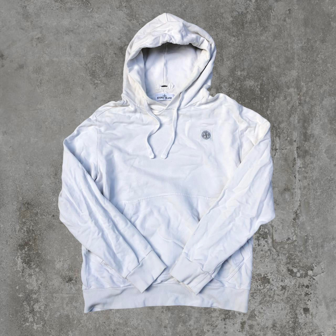 Vintage Stone Island Hoodie | Default Title, White