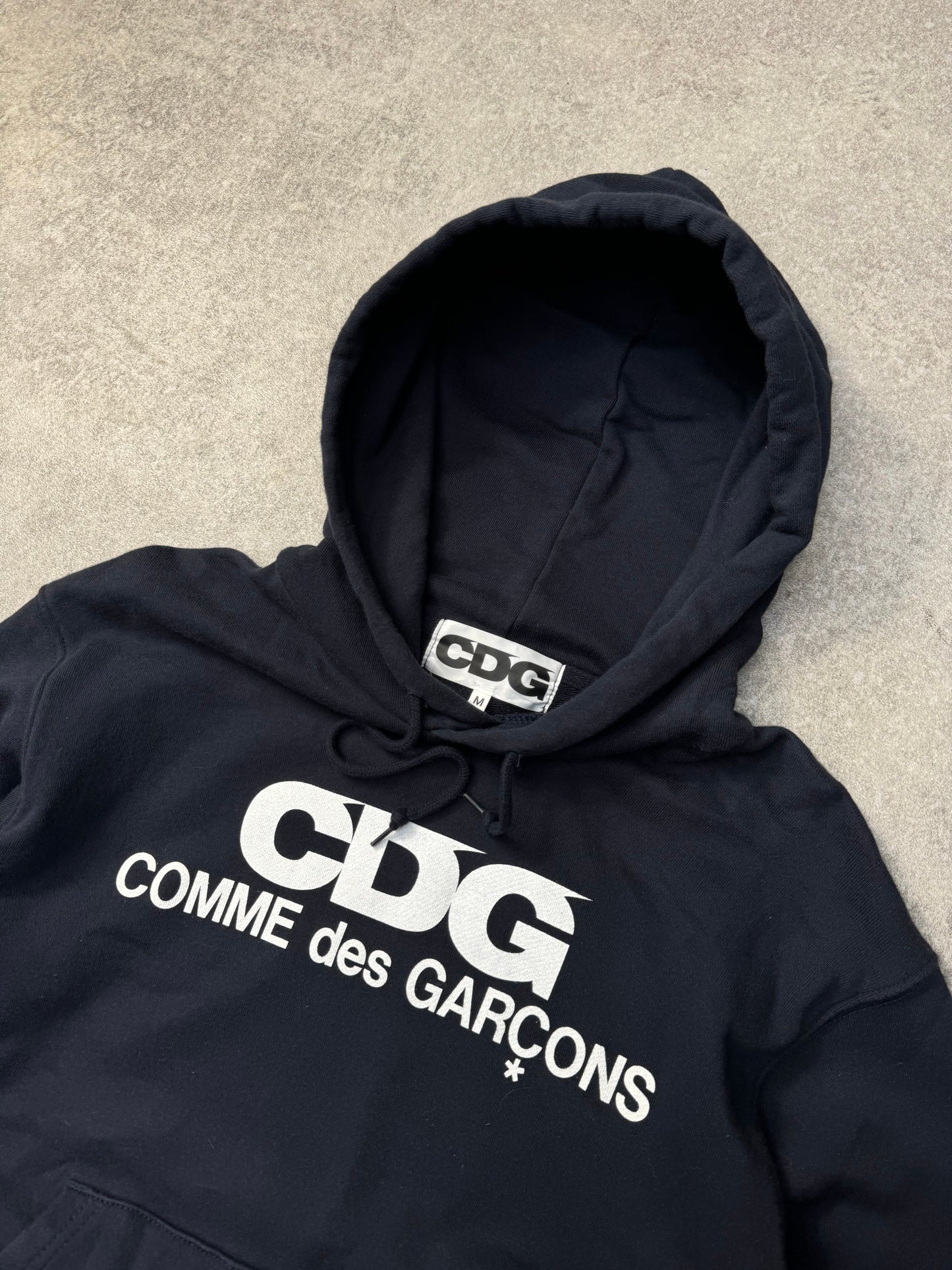 Comme des Garcons CDG Logo Printed Hoodie