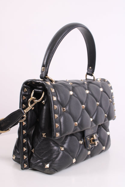 Valentino Candystud Handbag Black | O/S, Black