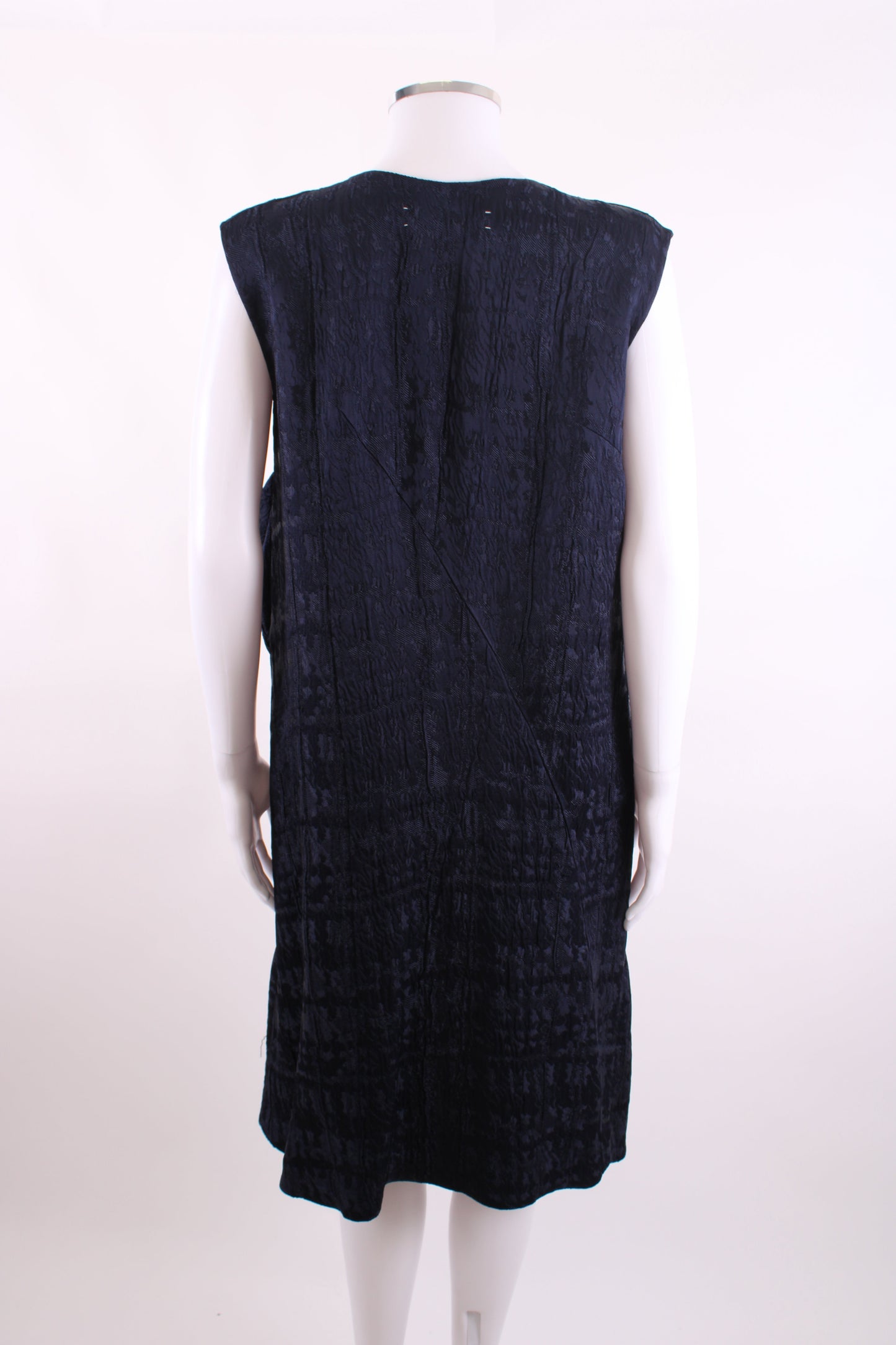 Marni S/S V Neck Dress Navy 12 | O/S, Navy