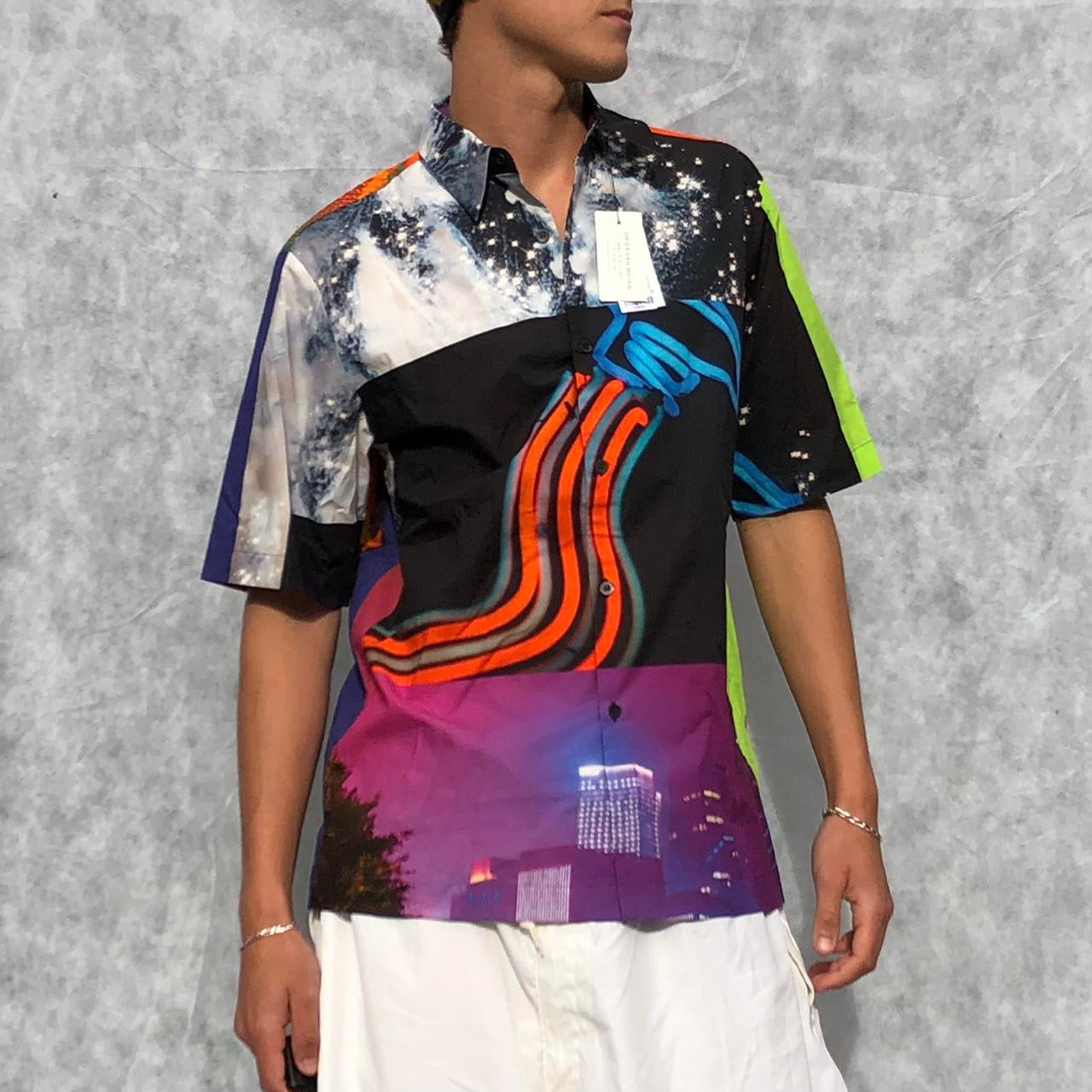 Dries Van Noten Graphic Short Sleeve Shirt