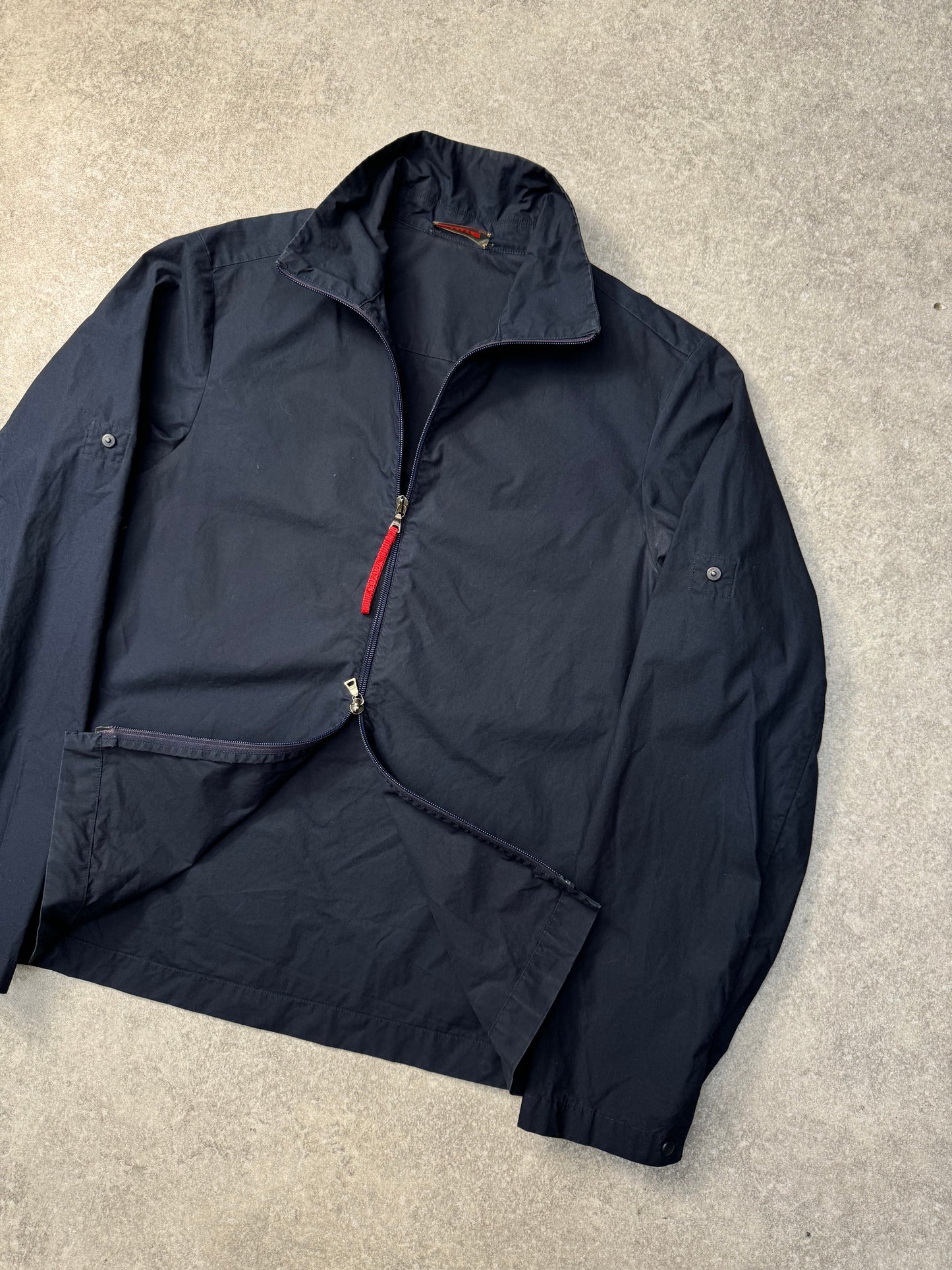 Prada High-Neck Full Zip Jacket