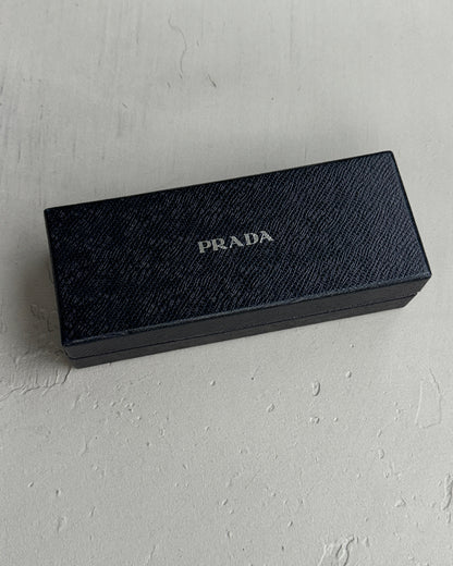 PRADA CLEAR LENS BAYONETTA EYE GLASSES | O/S, Red