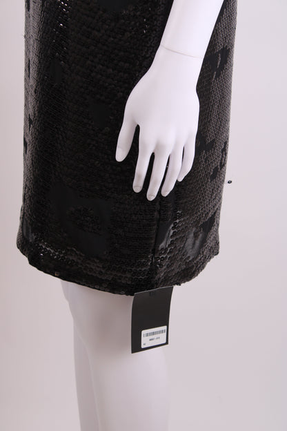 See By Chloe S/S Sequin Dress Black 12 | O/S, Black