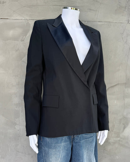 Acne Studios Wool Blend Blazer with Peak Lapels - S