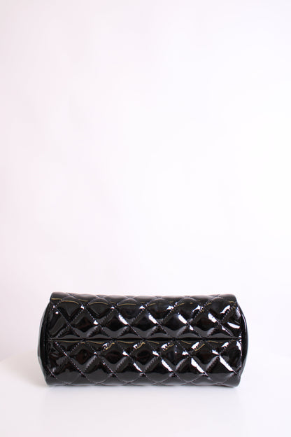 Chanel Madamoiselle Mini Black Patent | O/S, Black