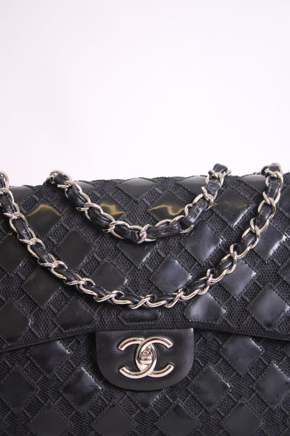 Black Patent Chanel Bag | O/S, Black