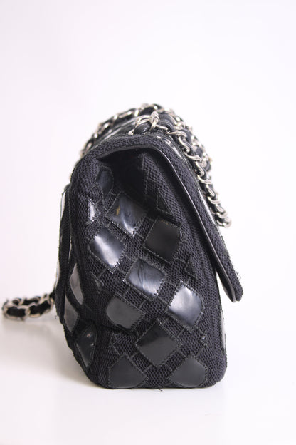 Black Patent Chanel Bag | O/S, Black