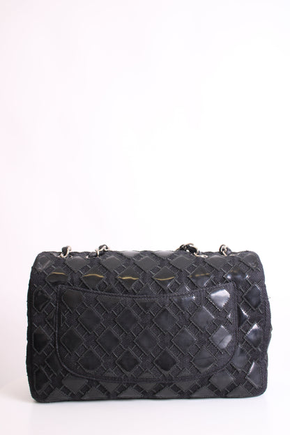 Black Patent Chanel Bag | O/S, Black