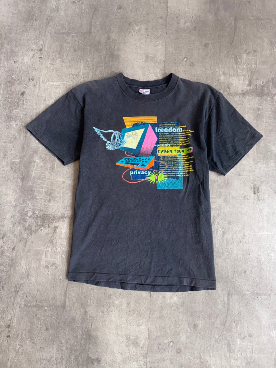 Aerosmith 1994 Single Stitch Cyber Tour Tee