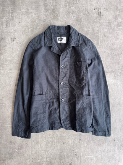 Engineered Garments Black Cotton Workwear Jacket | Extra Small, Multicoloured