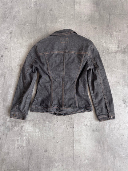 D&G Grey Denim Moto Jacket