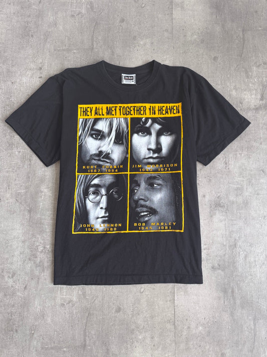 Single Stitch Music Icons Heaven Tee