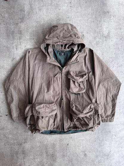 Cabane De Zucca By Issey Miyake Tactical Utility Jacket | Extra Large, Red