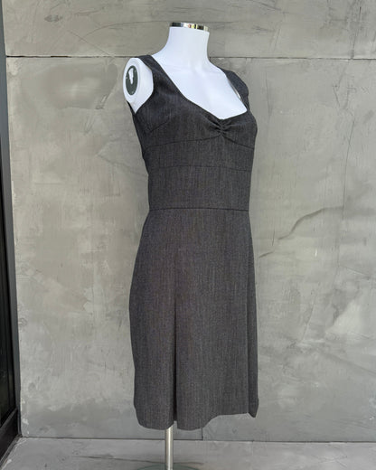 Miu Miu Wool Midi Prep Dress