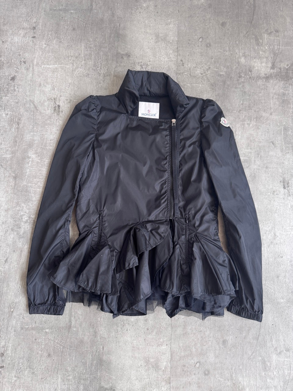 Moncler Peplum Lightweight Jacket