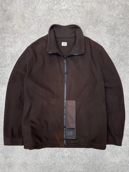 A/W 2001 C.P. Company Brown Fleece Jacket